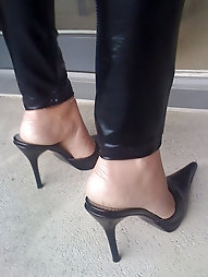 My mom039s heel and stocking