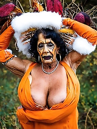 XXX Granny Sex Pictures - Portrait of a Barbarian Woman