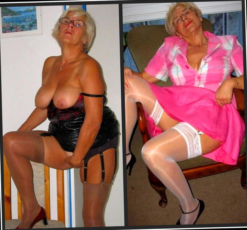 Milfs and gilfs dressed and undressed